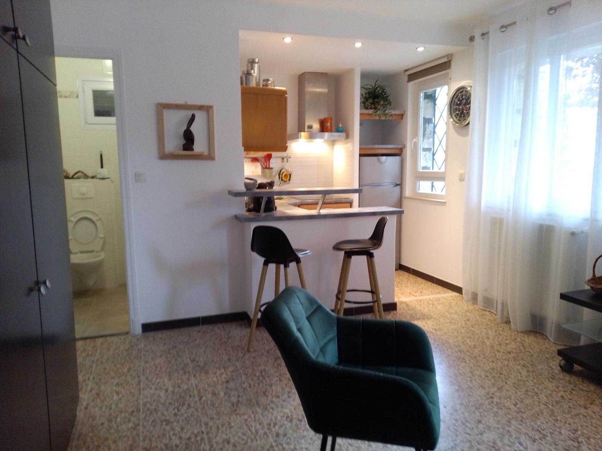 Apartament Les Lauriers Roquebilliere Zewnętrze zdjęcie